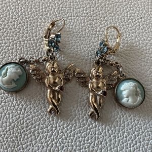 Dolce&Gabbana  cherubs with crystals earrings